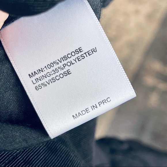 KEEPSAKE the label little black mini dress peplum ruffle sz small - Picture 10 of 12